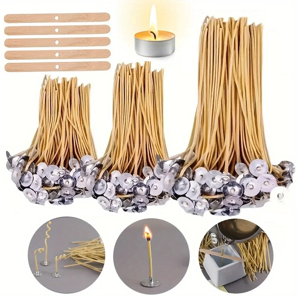 Candle Making With Beeswax - Candle Wicks 50 PCS 8 Inch