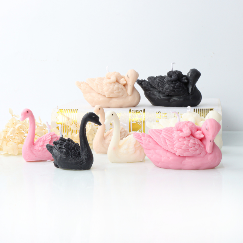 Candle Making With Beeswax - Mommy Child Swan Silicone Candle Mold