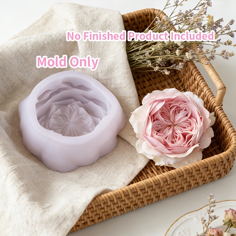 Candle Making Austin - An Austin rose shape mold，Suitable for