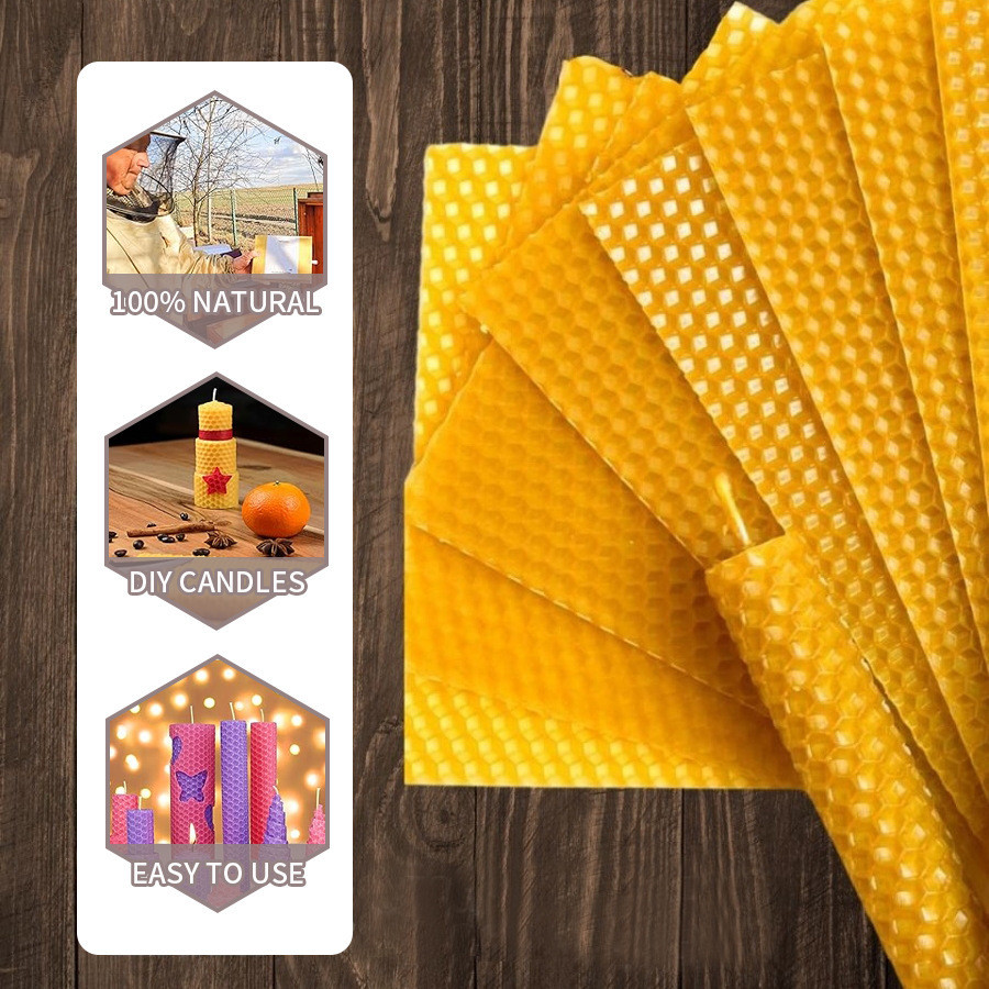 Candle Making With Beeswax - 10/20/30pcs Natural Beeswax Sheets For Candle