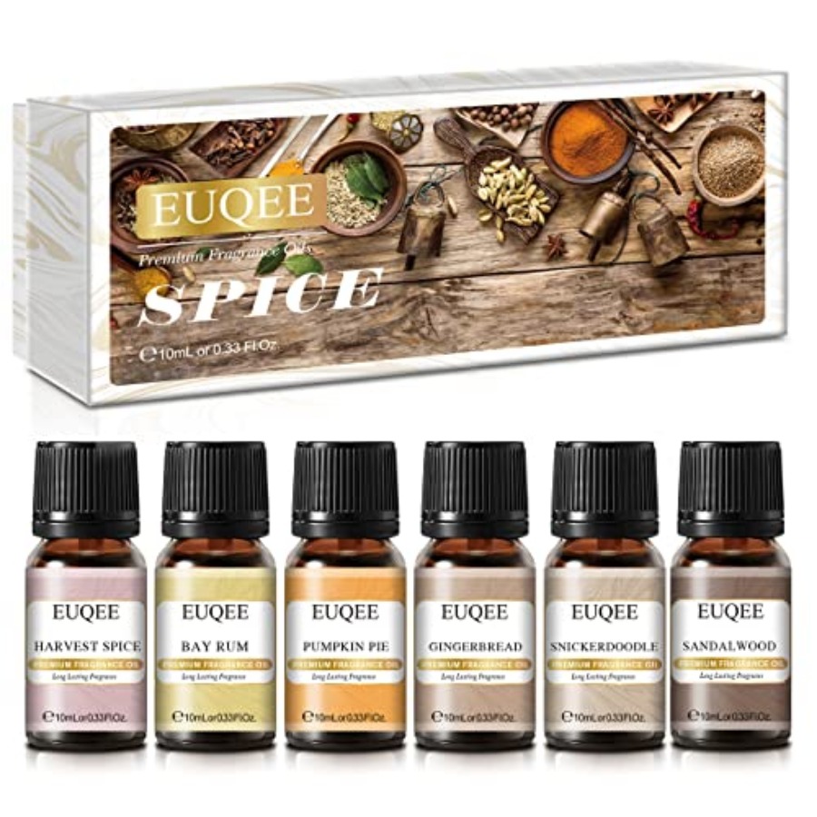 Candle Making Fragrances - EUQEE 6PCS Spice Autumn Fragrance Oil