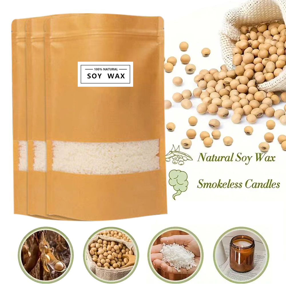 1LB/2LB Natural Soy Wax Candle - огляд і ціна Candle Making Soy Wax