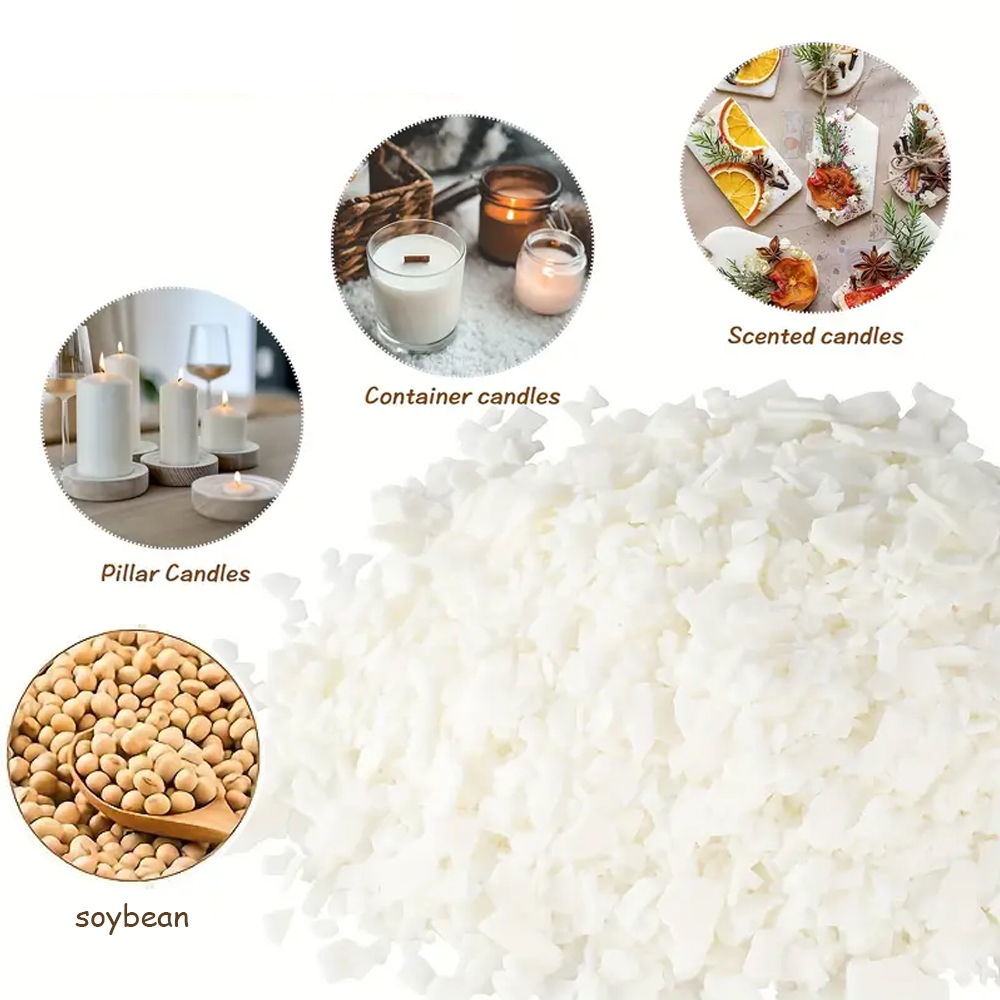 1LB/2LB Natural Soy Wax Candle - огляд і ціна Candle Making Soy Wax