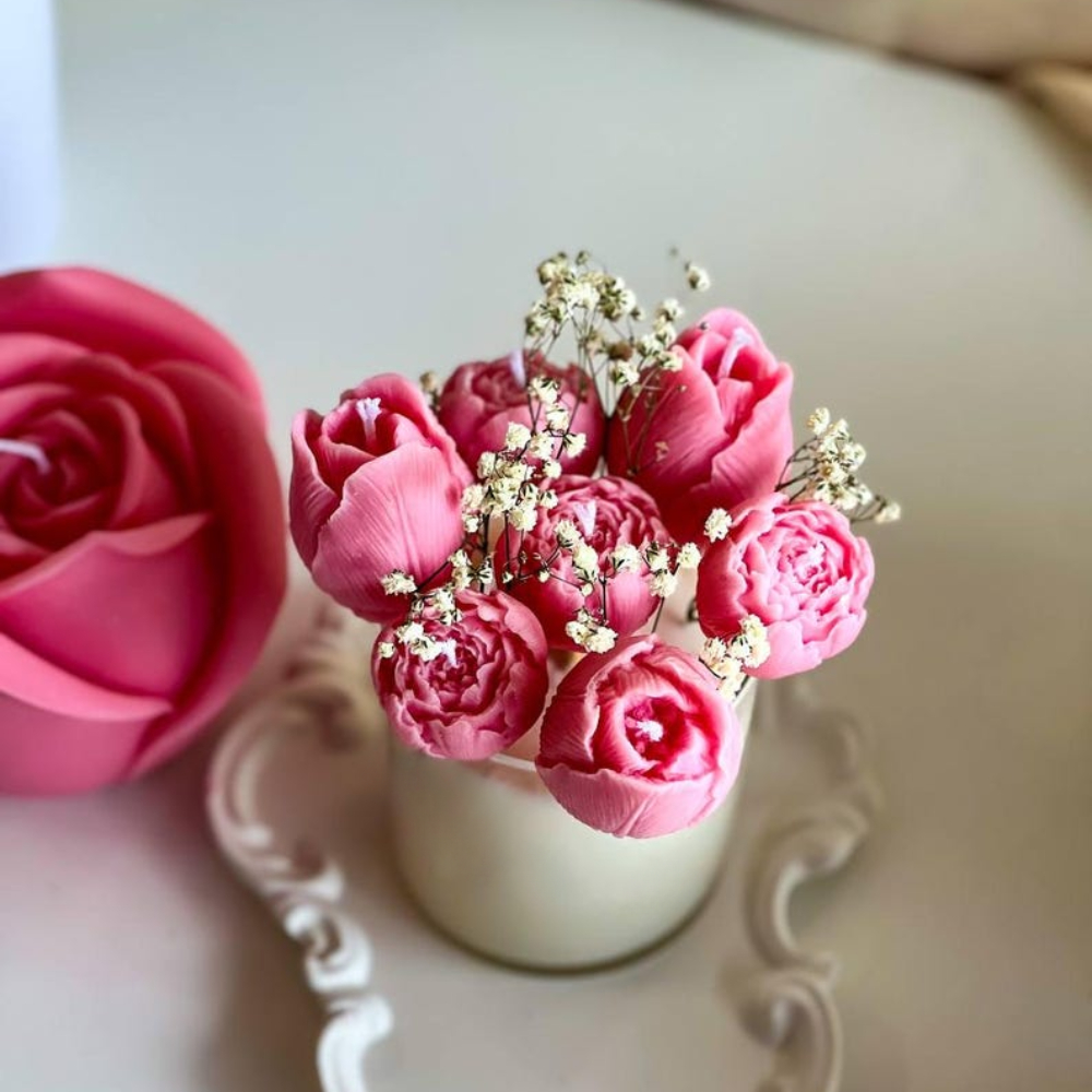 2pcs Tulip Austin Silicone Can - огляд і ціна Candle Making Austin