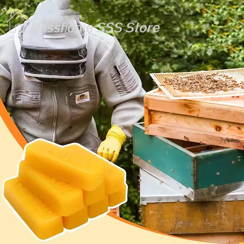 【S】4/8Pcs Pure Beeswax Blocks, - огляд і ціна Candle Making With Beeswax