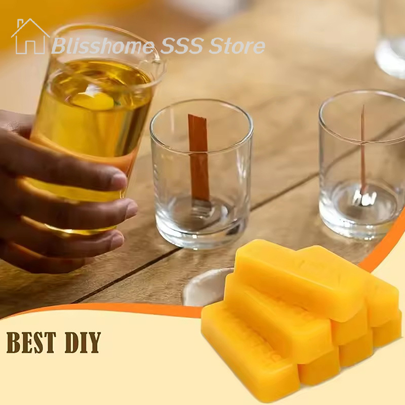 【S】4/8Pcs Pure Beeswax Blocks, - огляд і ціна Candle Making With Beeswax
