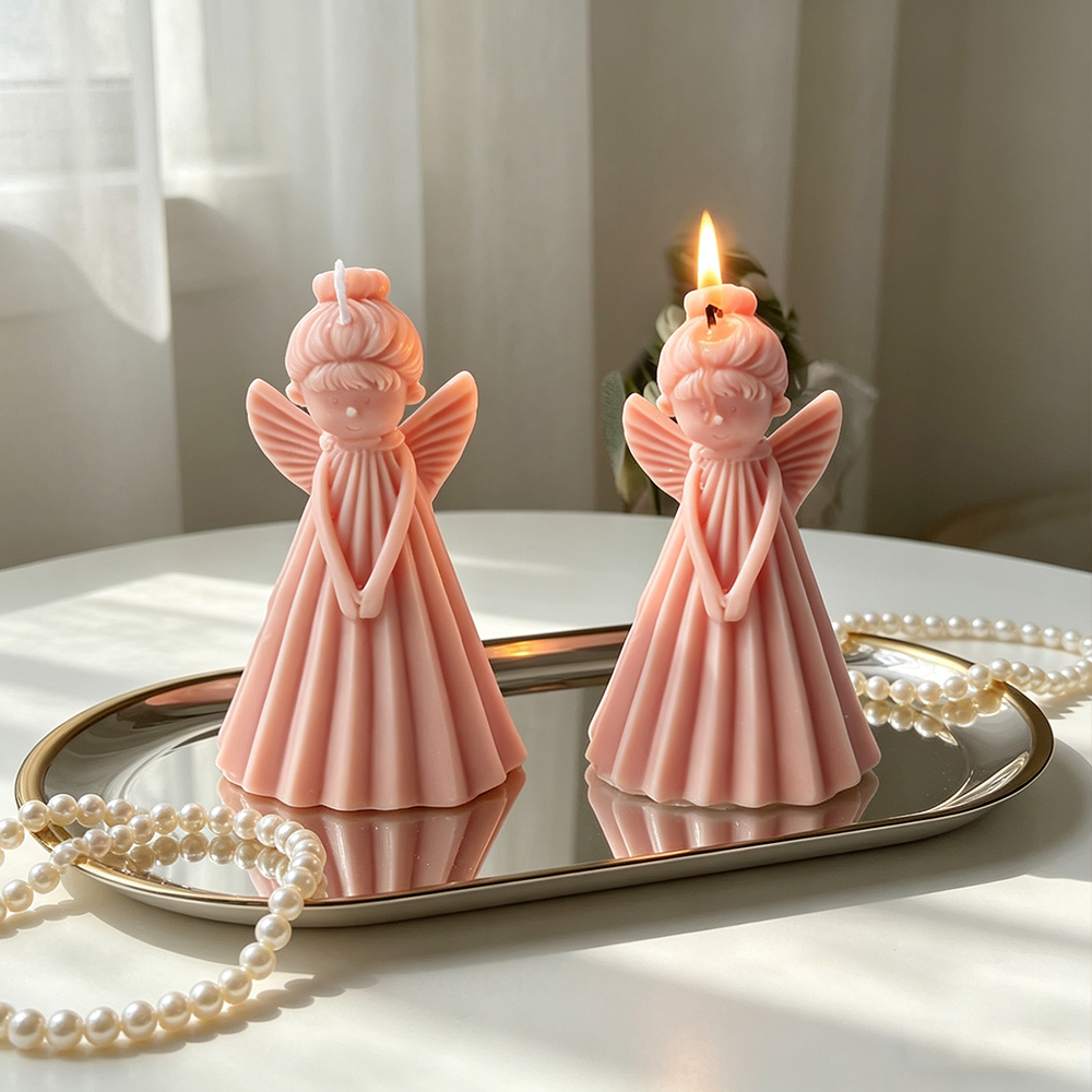 3D Angel Girl Silicone Candle  - огляд і ціна Candle Making Fragrances