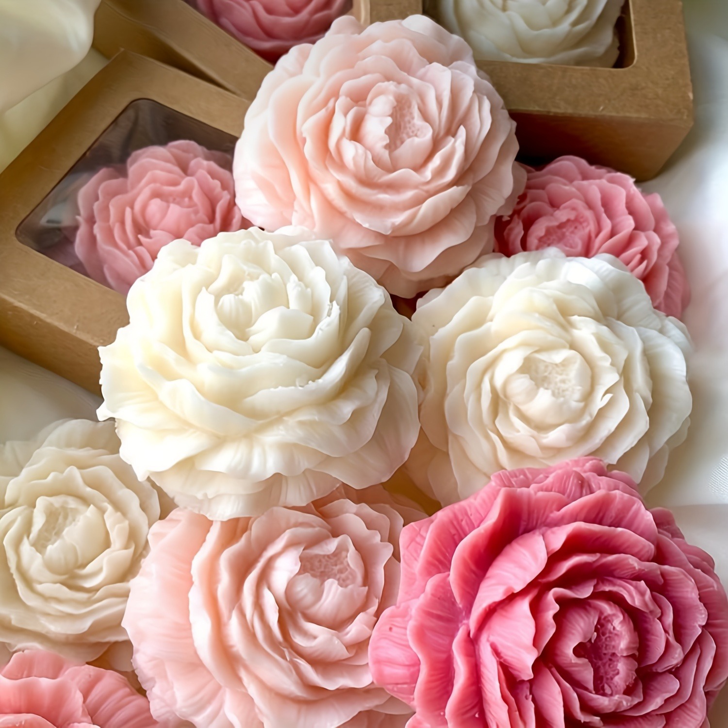 1pc Flower Shape Candles Makin - огляд і ціна Candle Making Soy Wax