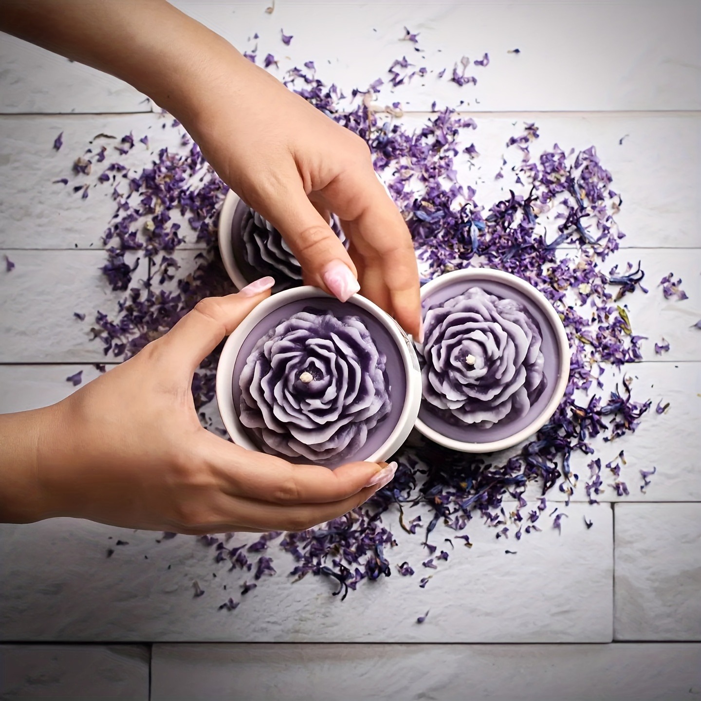 1pc Flower Shape Candles Makin - огляд і ціна Candle Making Soy Wax