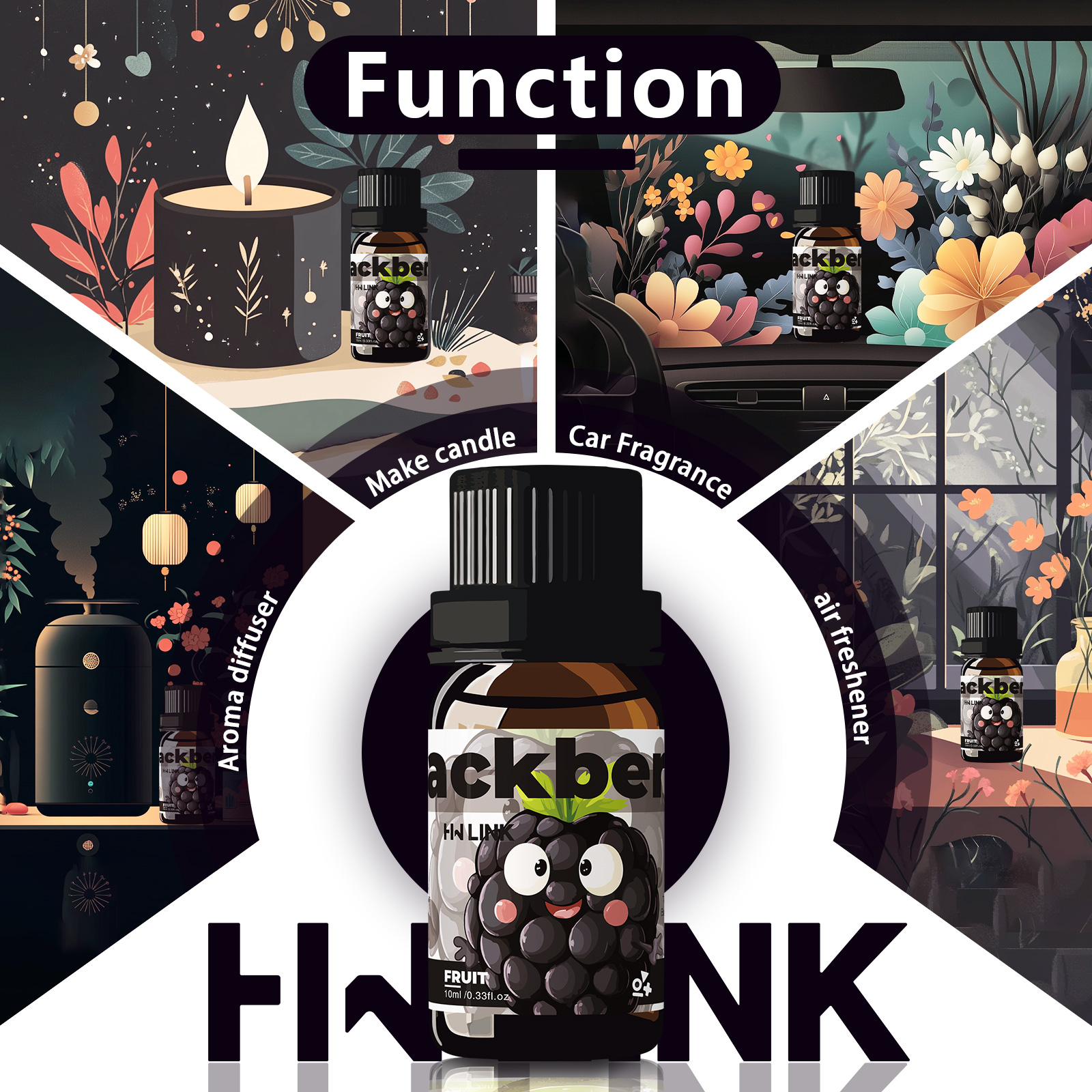 Blackberry Essential Oil Black - огляд і ціна Candle Making Fragrances