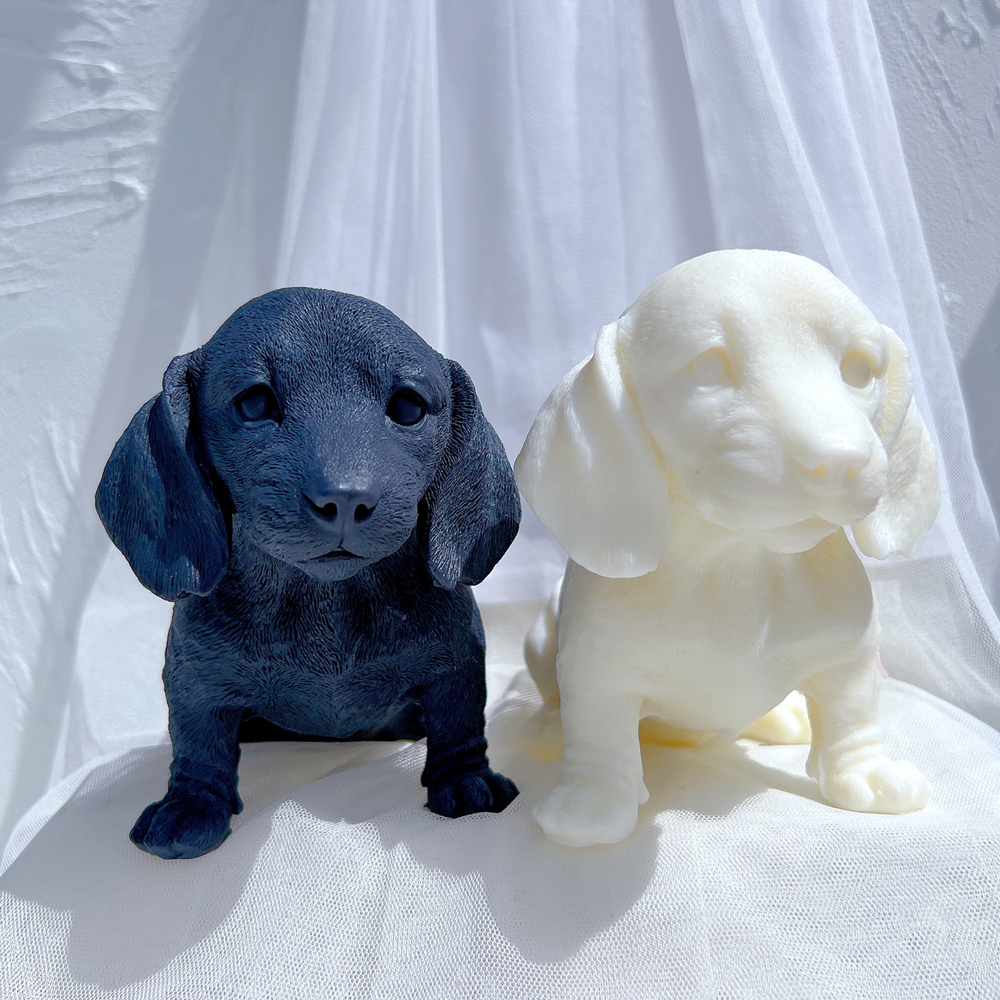3D Animal Puppy Soy Wax Molds  - огляд і ціна Candle Making Soy Wax