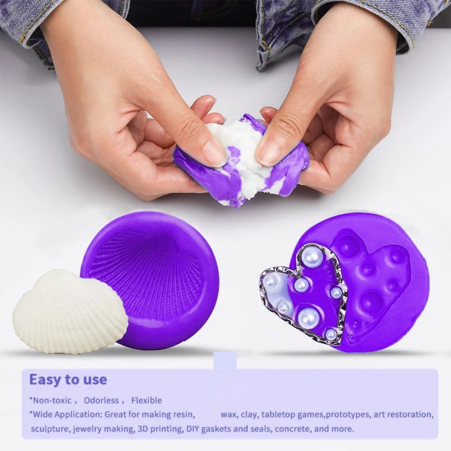 Silicone Putty - Flexible Sili - огляд і ціна Candle Making Diy