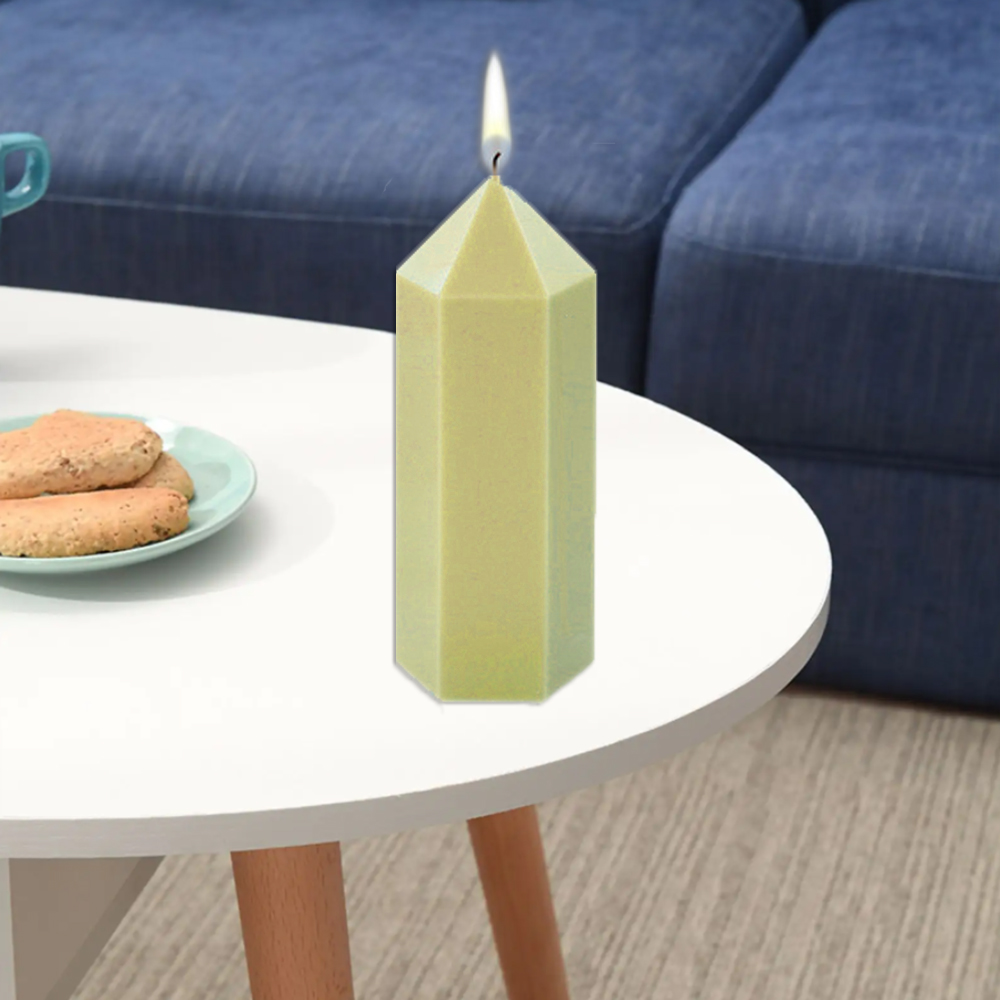 3D Hexagonal Column Candle Mol - огляд і ціна Candle Making At Home