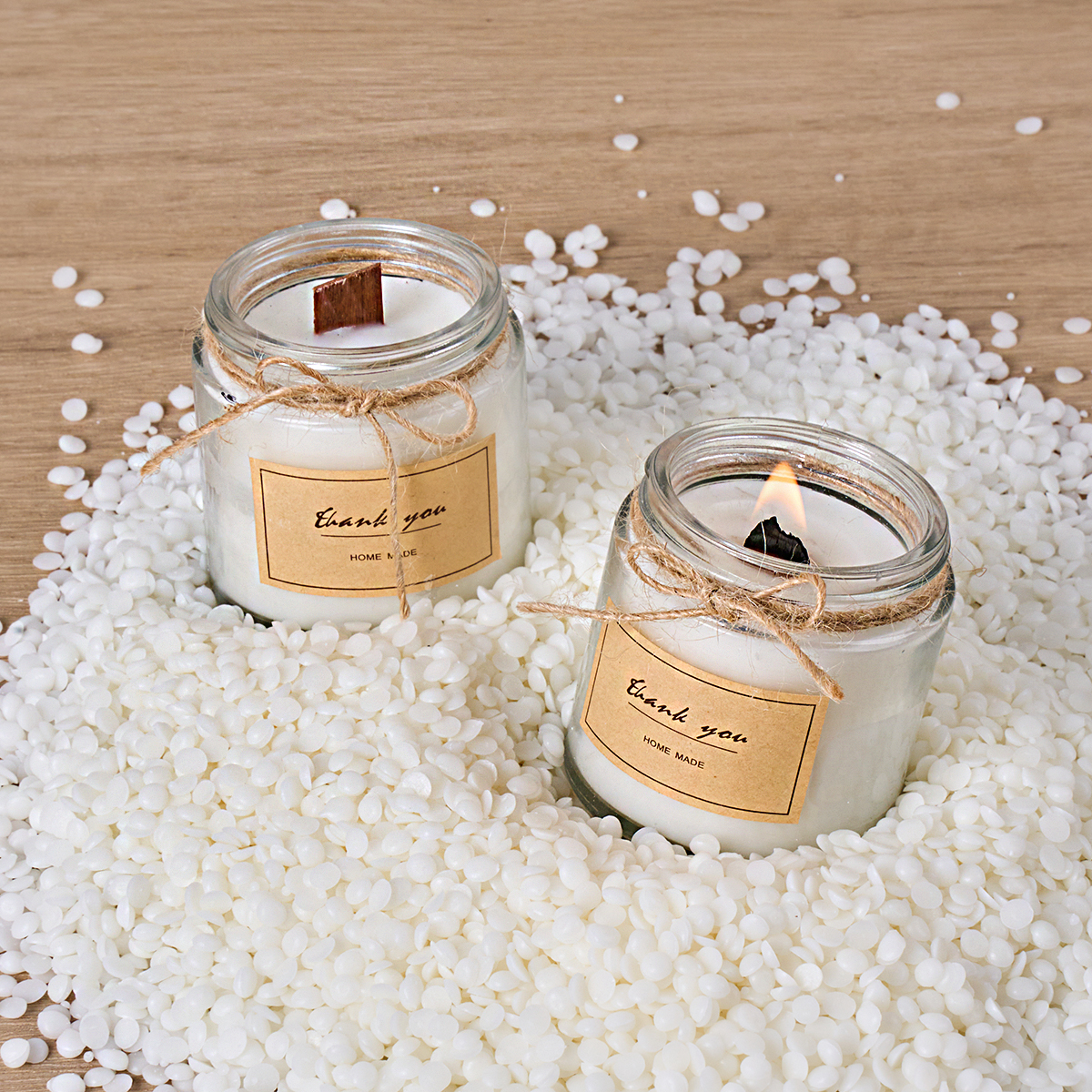 500g/1000g Natural Soy Wax DIY - огляд і ціна Candle Making Soy Wax