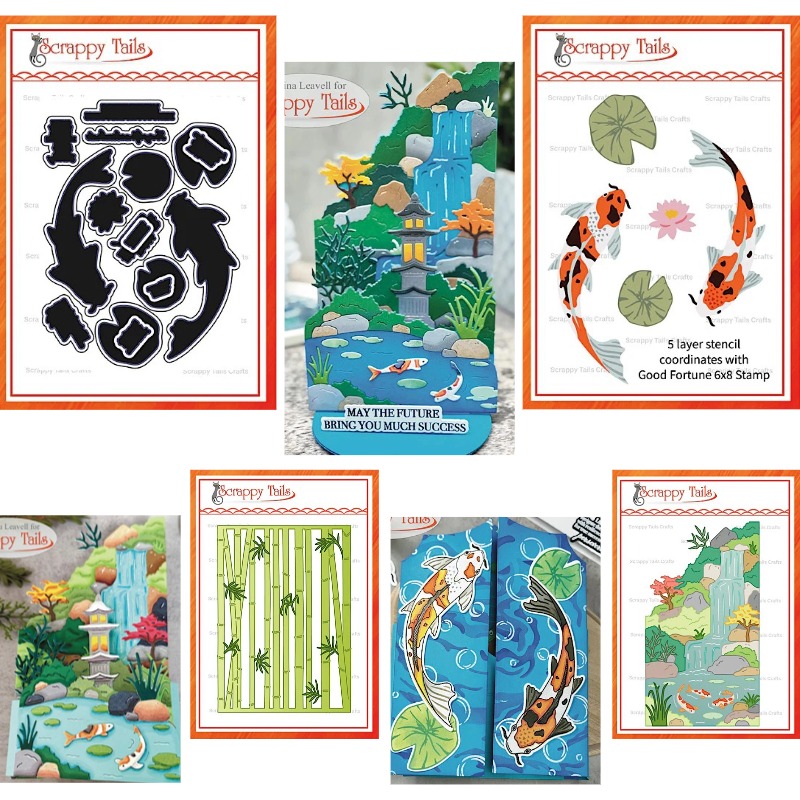 Ragonflies Bamboo Pond Koi Fis - огляд і ціна Kraft Box Candle
