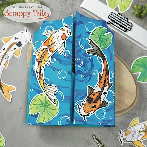 Ragonflies Bamboo Pond Koi Fis - огляд і ціна Kraft Box Candle