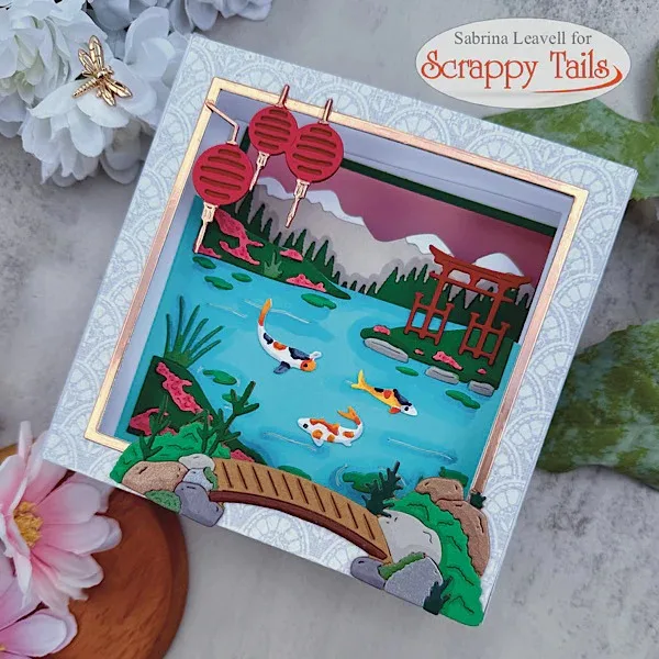 Ragonflies Bamboo Pond Koi Fis - огляд і ціна Kraft Box Candle