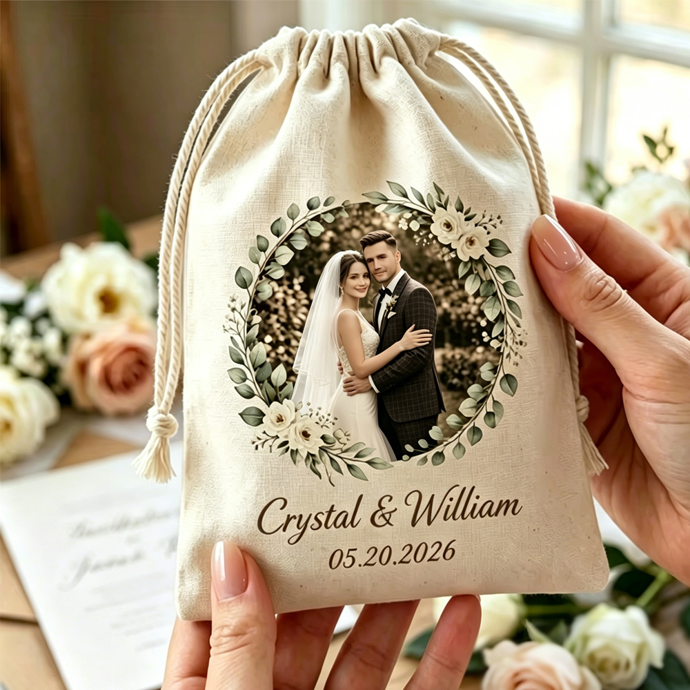 50pcs Custom Logo Wedding Gift - огляд і ціна Jute Bag Packaging