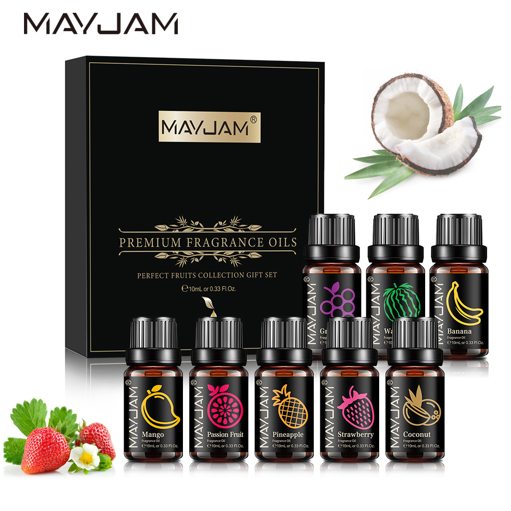 MAYJAM Fragrance Oils Set 8pcs - огляд і ціна Candle Making Kit Wholesale