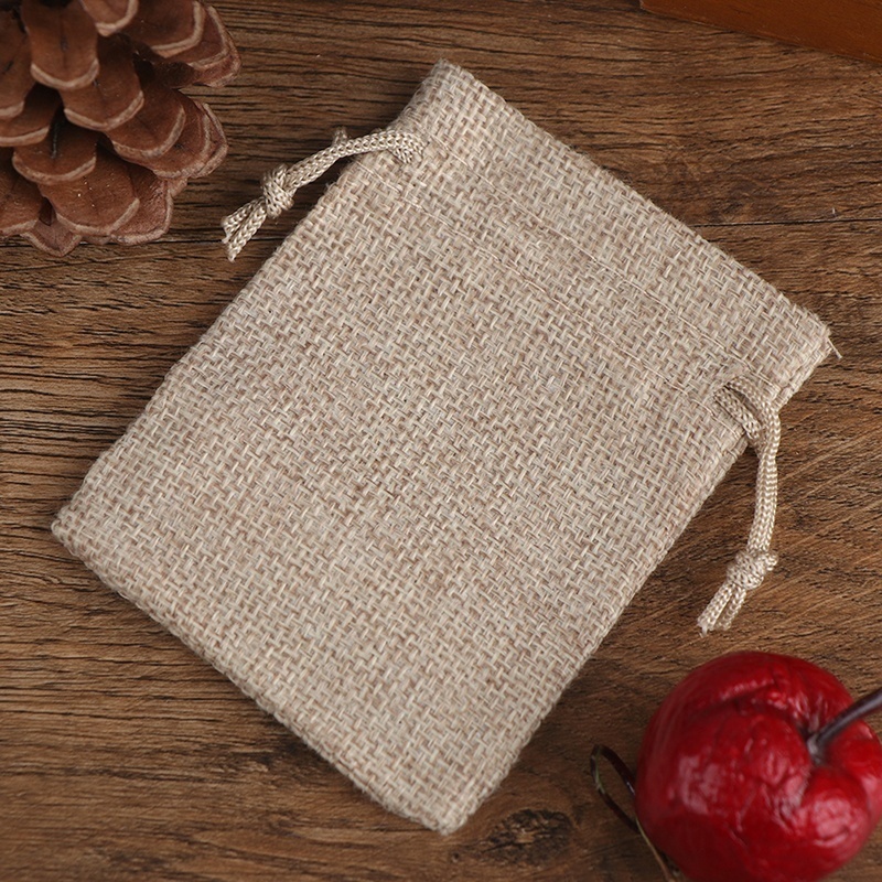 50PCS 13X18/10X15/9X12/7X9CM D - огляд і ціна Jute Bag Packaging