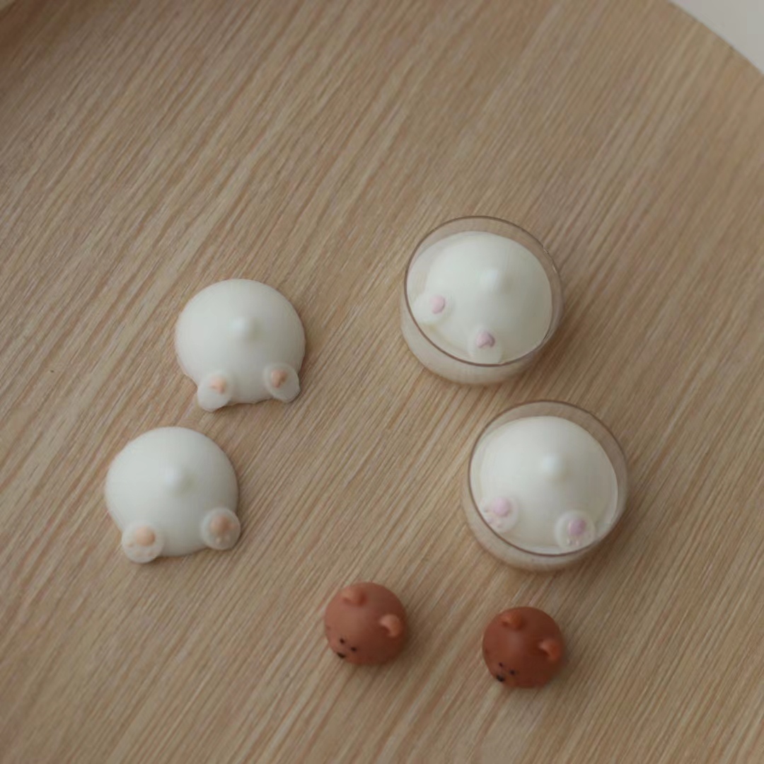 Rabbit Silicone Tea Wax Mold f - огляд і ціна Candle Making Soy Wax