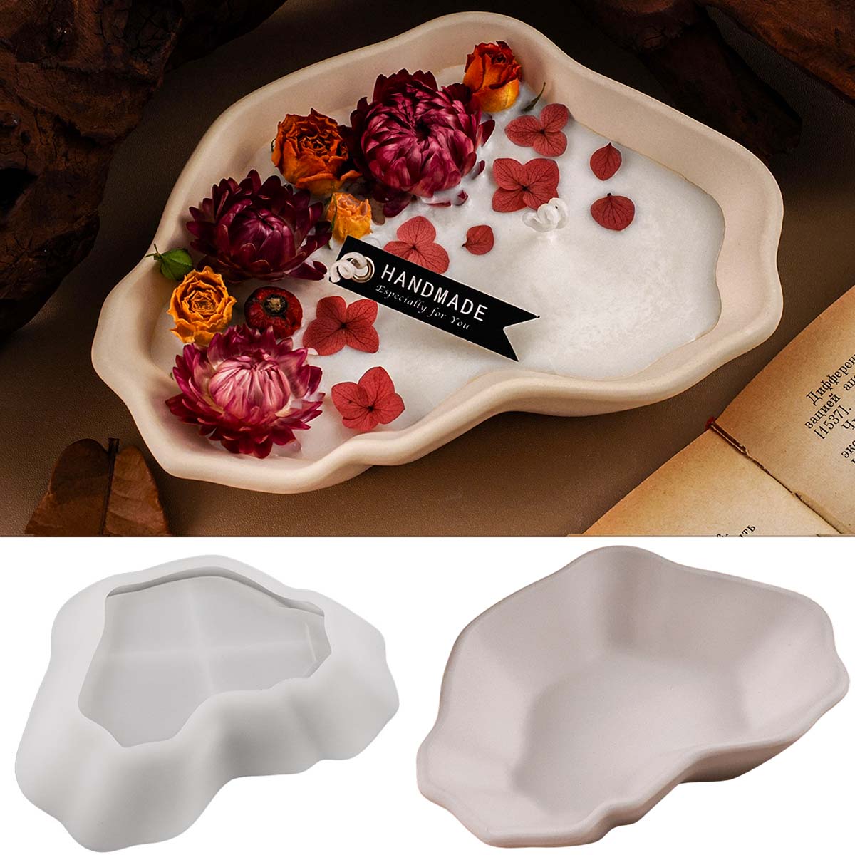 Irregular Candle Bowl Silicone - огляд і ціна Kraft Box Candle
