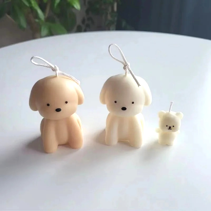 3D Puppy Scented Candle Silico - огляд і ціна Candle Making At Home