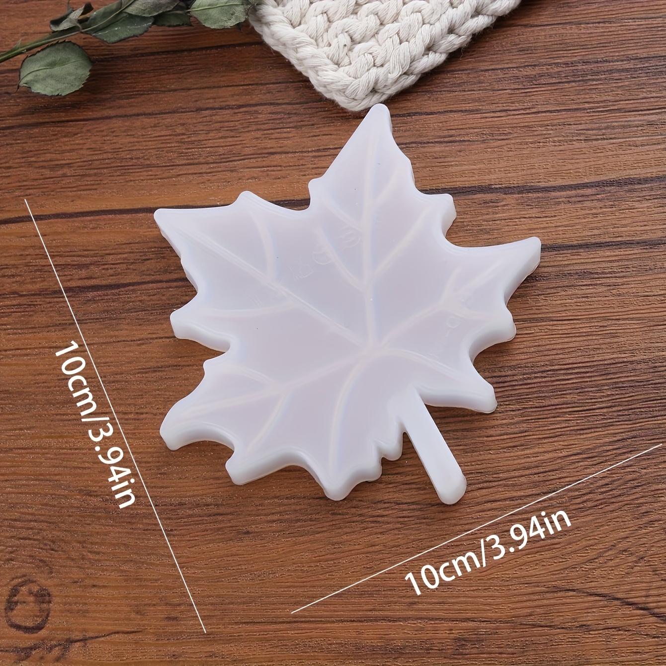1PC Maple Leaf shaped Silicone - огляд і ціна Candle Making Diy
