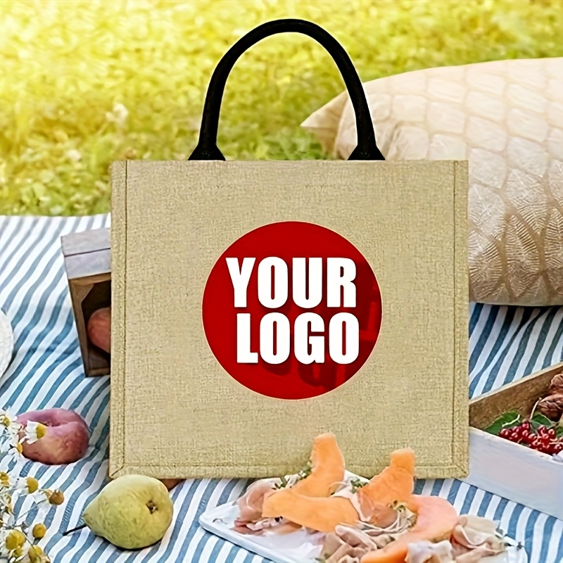 Custom Jute Tote Bag Personali - огляд і ціна Jute Bag Packaging