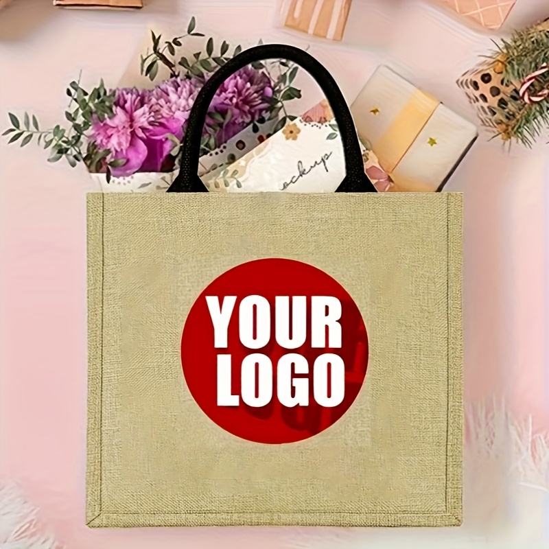 Custom Jute Tote Bag Personali - огляд і ціна Jute Bag Packaging