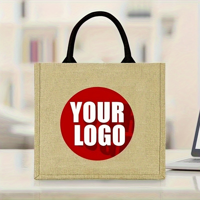 Custom Jute Tote Bag Personali - огляд і ціна Jute Bag Packaging