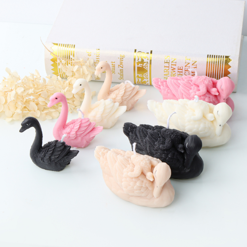 Mommy Child Swan Silicone Cand - огляд і ціна Candle Making With Beeswax