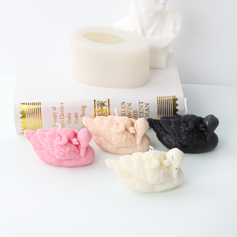 Mommy Child Swan Silicone Cand - огляд і ціна Candle Making With Beeswax