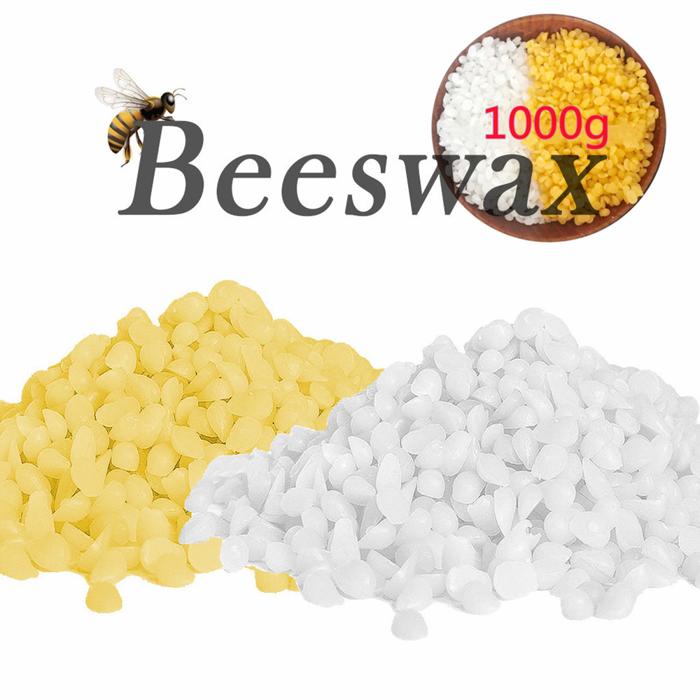 1000g Pure Natural Beeswax 100 - огляд і ціна Candle Making Soy Wax