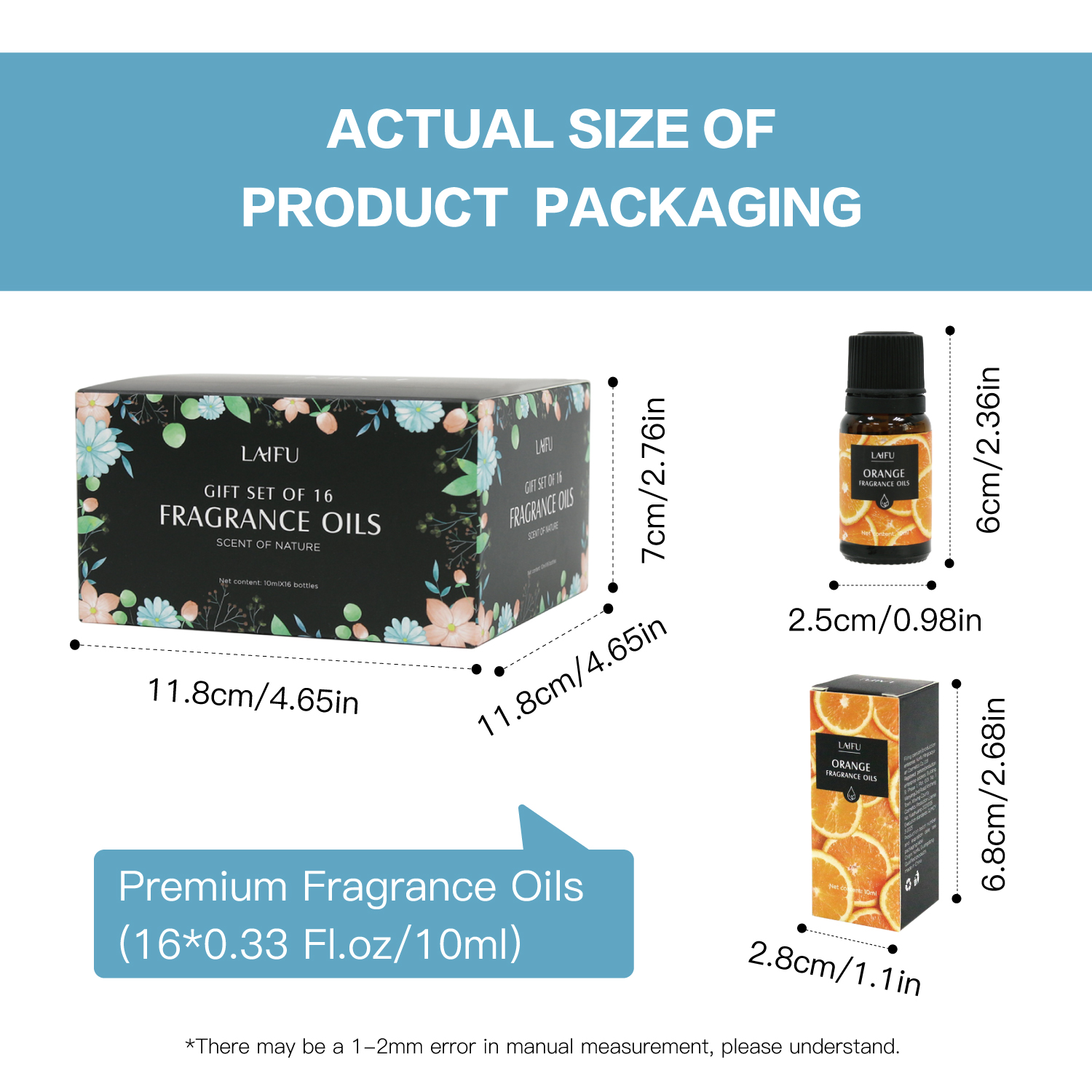 16x10ml Essential Oils Set for - огляд і ціна Candle Making Fragrances