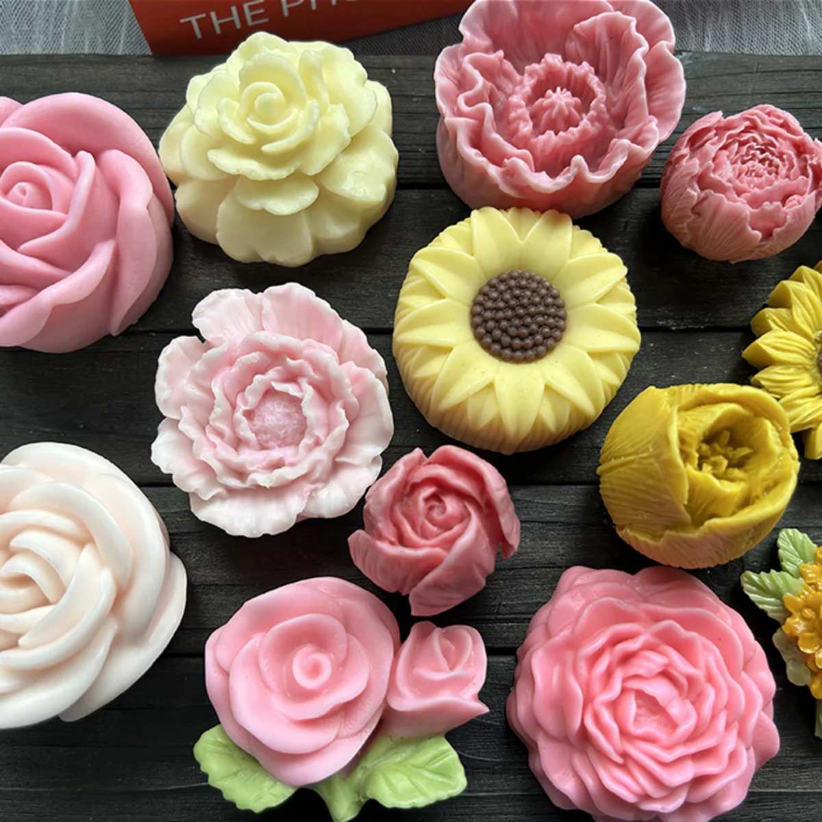 Lotus Flower Silicone Candle M - огляд і ціна Candle Making Kit Wholesale