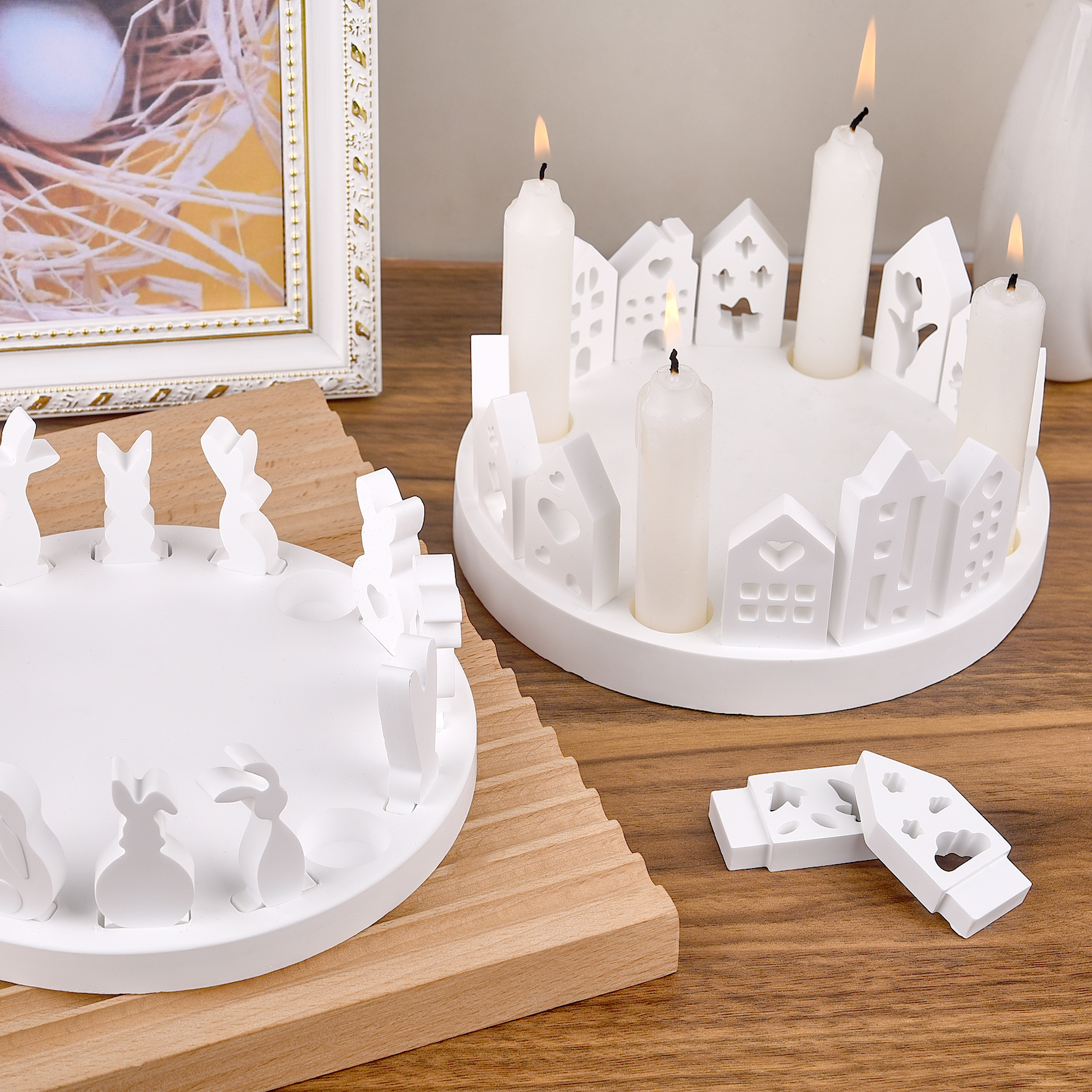 Hollow House Rabbit Candle Hol - огляд і ціна Candle Making Diy