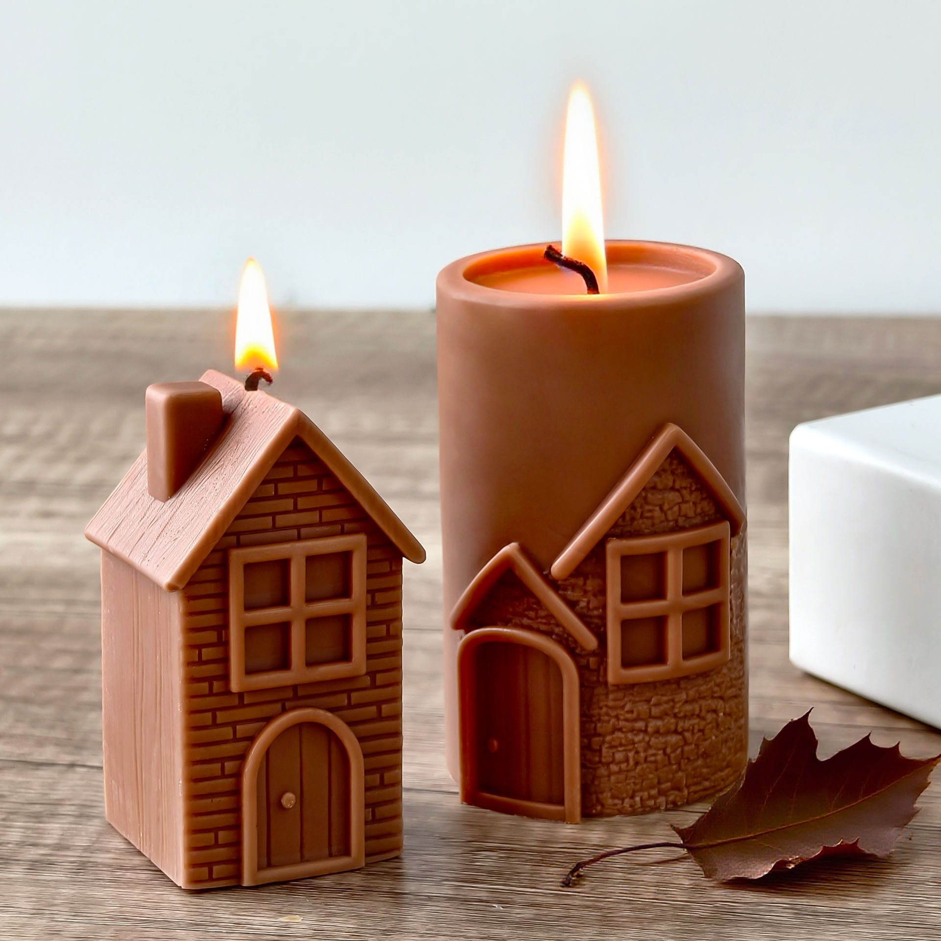 DIY Chimney House Silicone Mol - огляд і ціна Candle Making Soy Wax