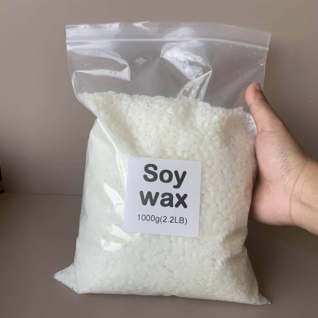 50g-1000g 100% natural Soy Wax - огляд і ціна Candle Making Soy Wax
