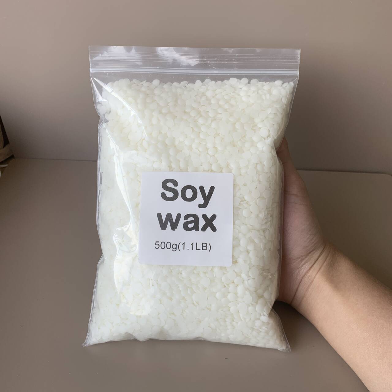 50g-1000g 100% natural Soy Wax - огляд і ціна Candle Making Soy Wax