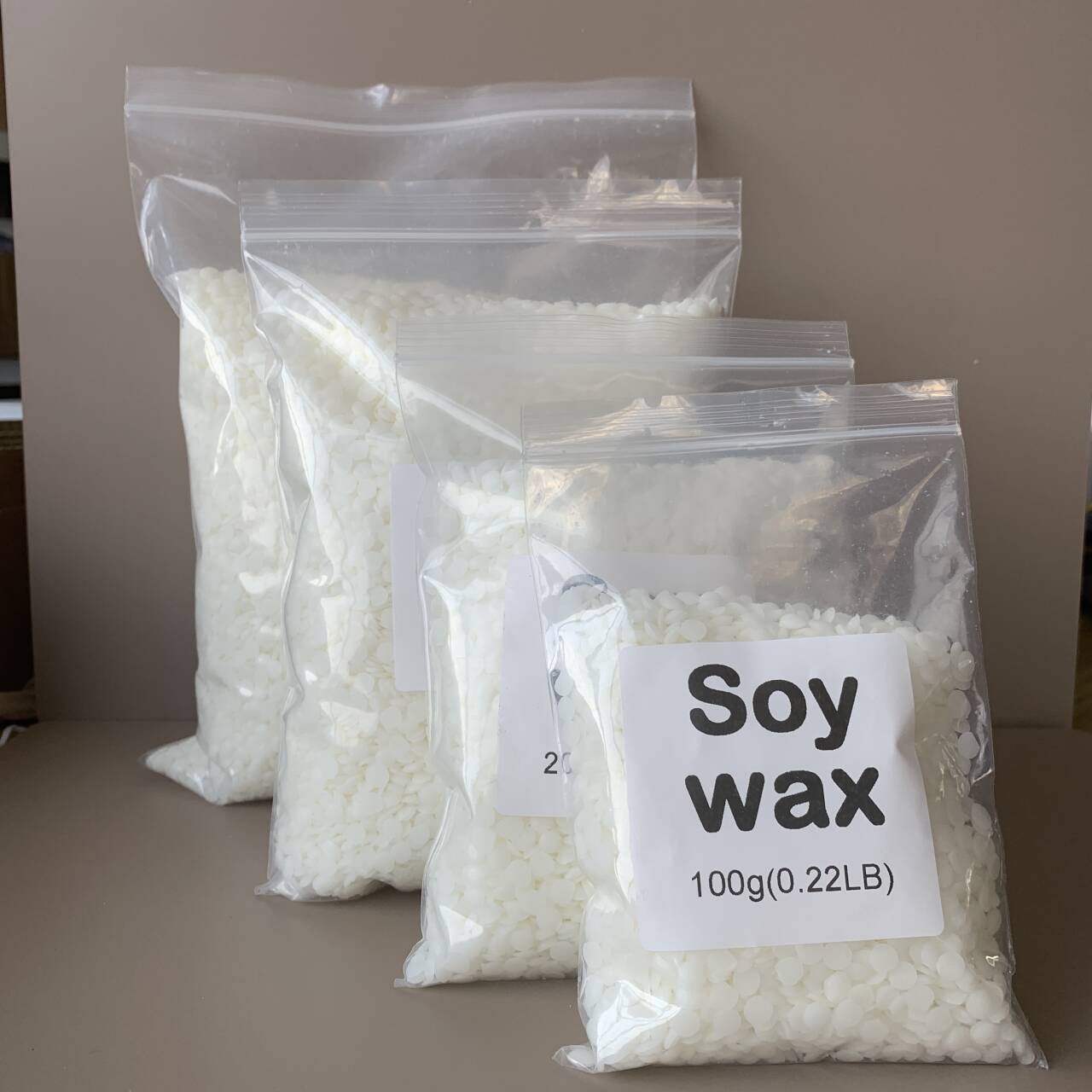 50g-1000g 100% natural Soy Wax - огляд і ціна Candle Making Soy Wax