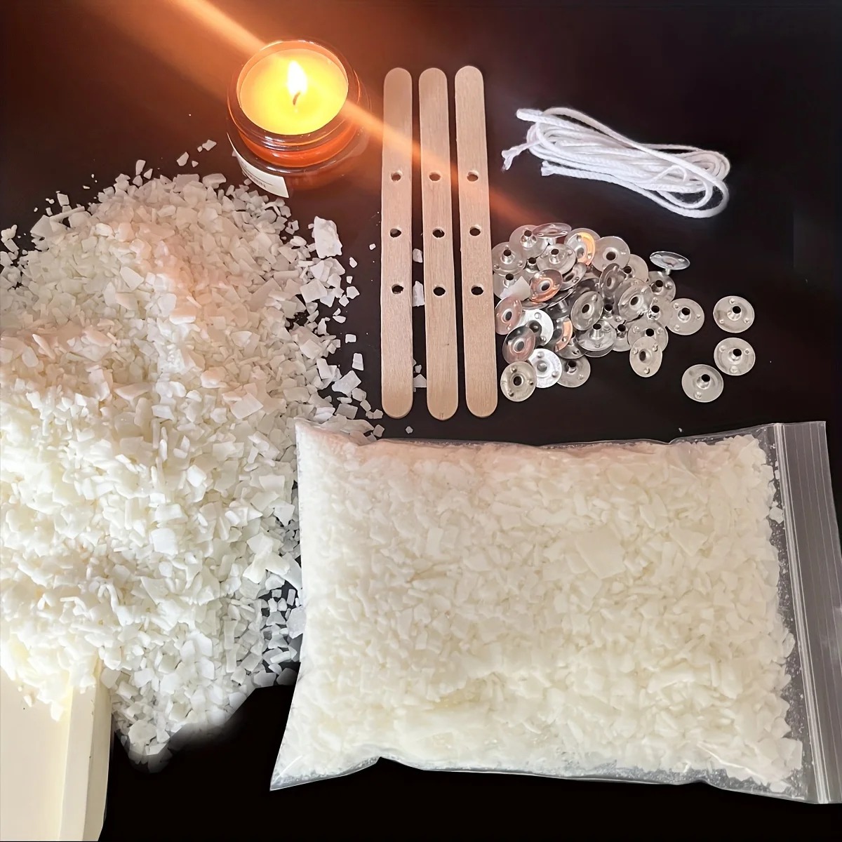 Candle Making Kits 100G Soy Wa - огляд і ціна Candle Making Soy Wax