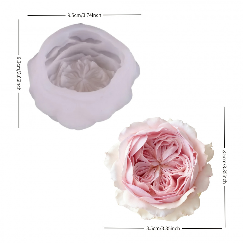 An Austin rose shape mold，Suit - огляд і ціна Candle Making Austin