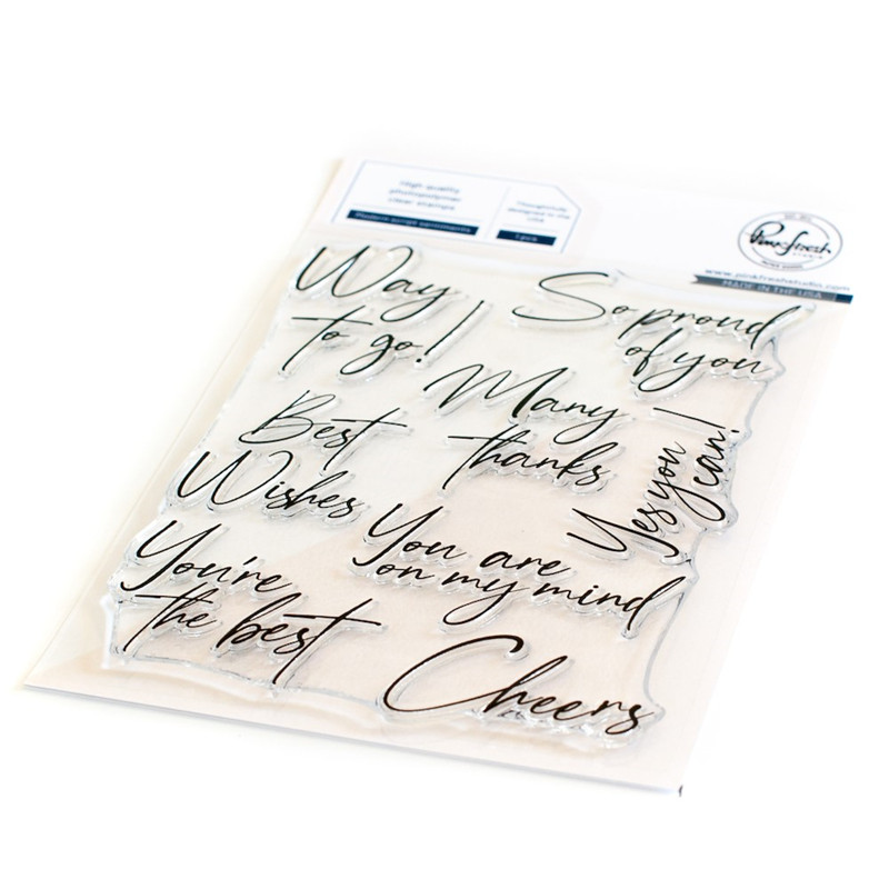 New Hot Foil Clear Stamps Meta - огляд і ціна Kraft Box Candle