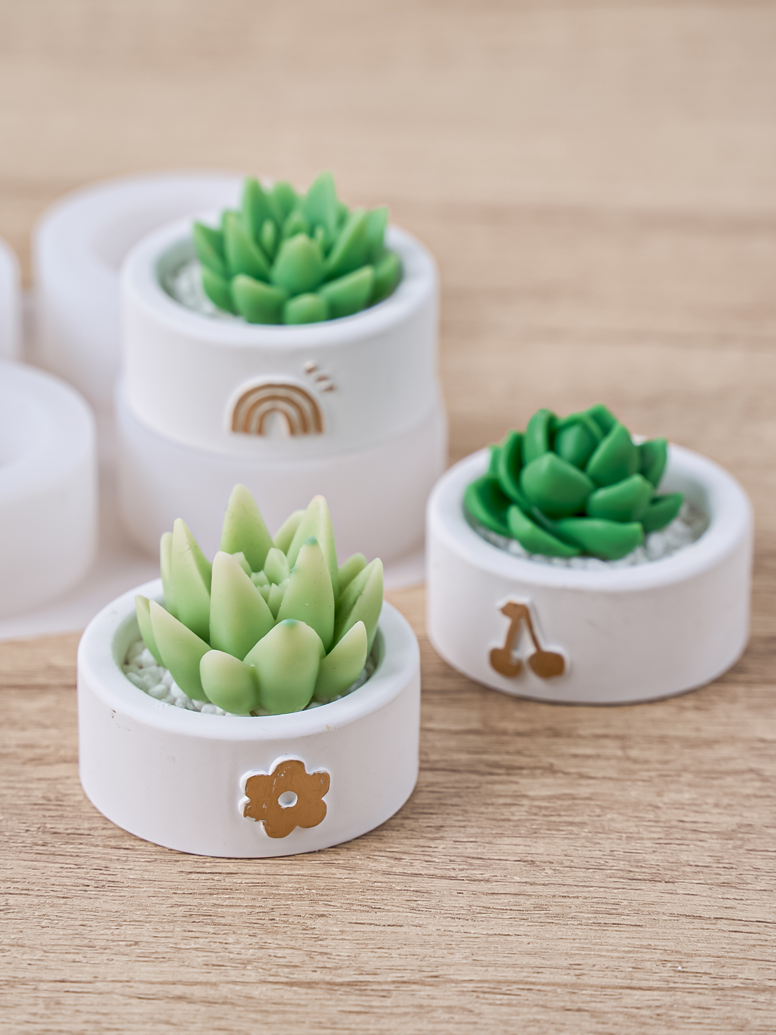 Round Candle Cup Holder Silico - огляд і ціна Kraft Box Candle