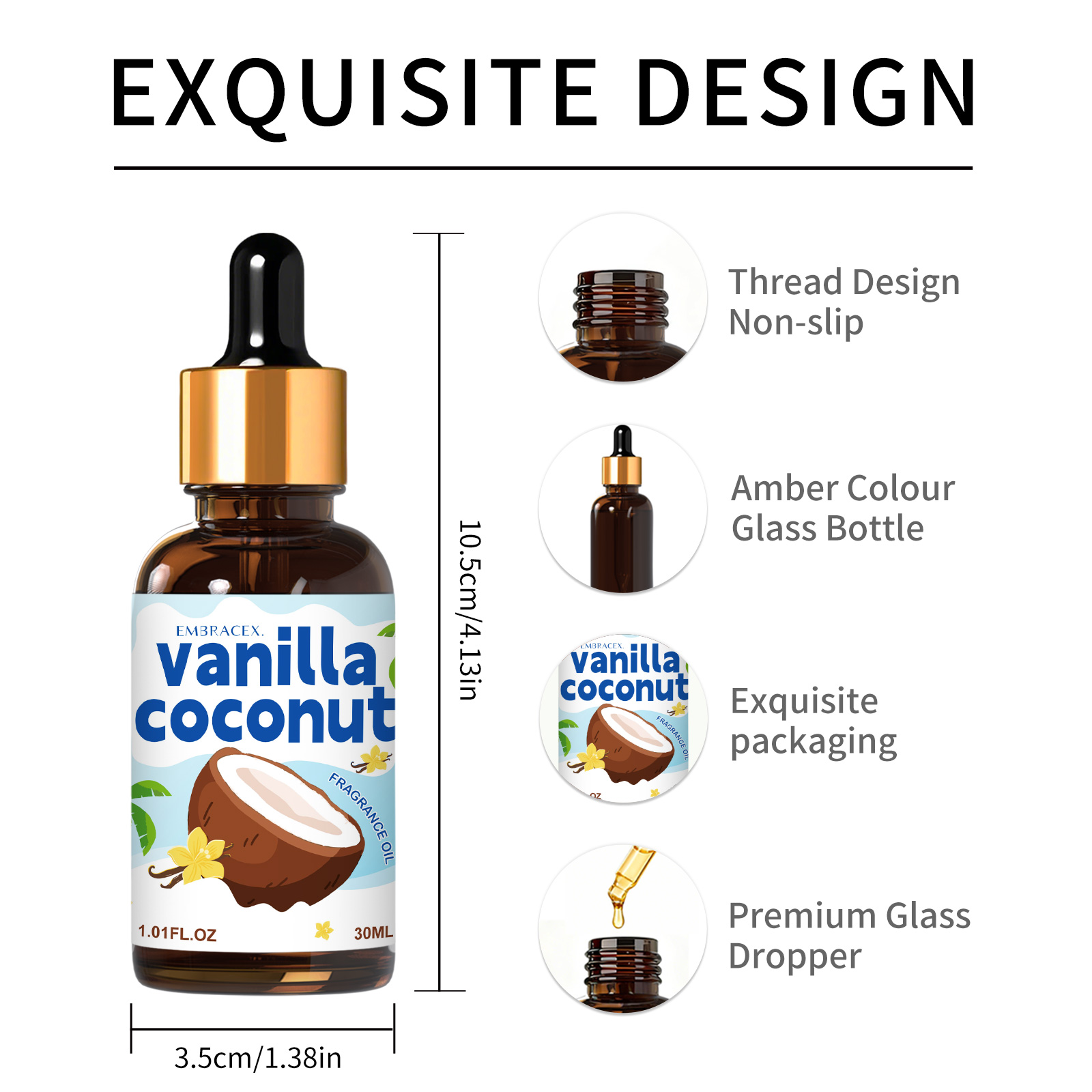 30ml Vanilla Coconut Essential - огляд і ціна Candle Making Fragrances