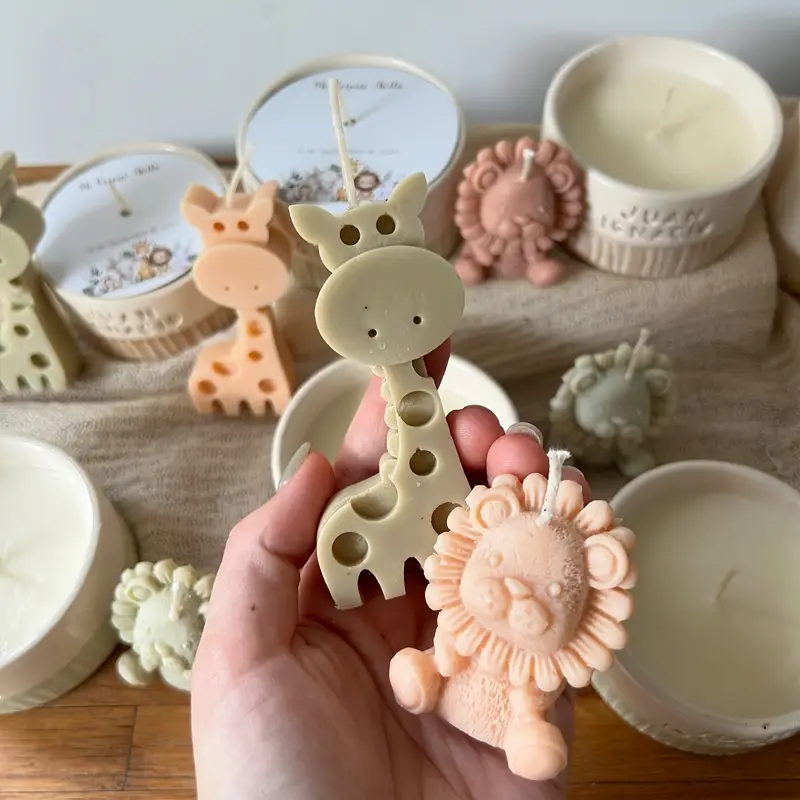 Cute Cartoon Lion & Giraffe Sc - огляд і ціна Candle Making Fragrances