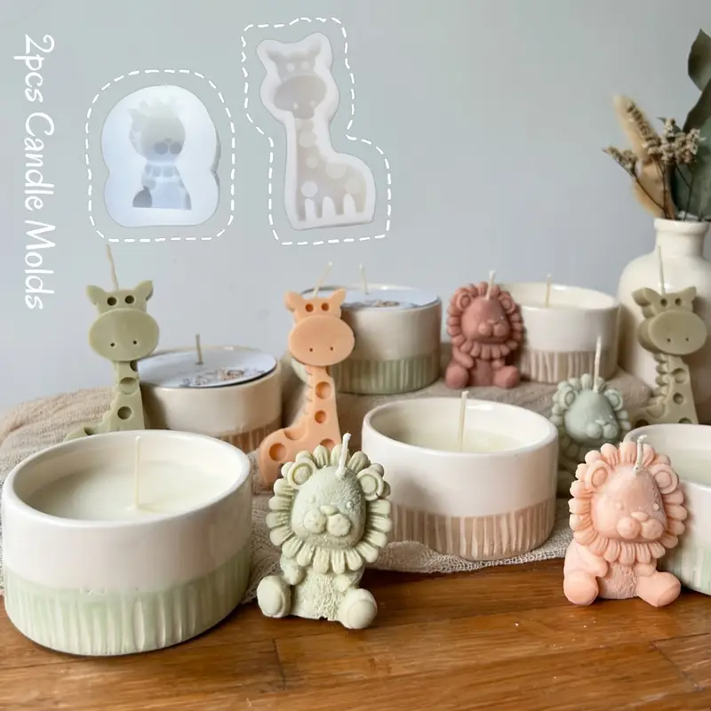 Cute Cartoon Lion & Giraffe Sc - огляд і ціна Candle Making Fragrances