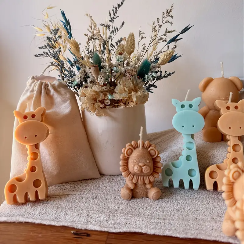 Cute Cartoon Lion & Giraffe Sc - огляд і ціна Candle Making Fragrances