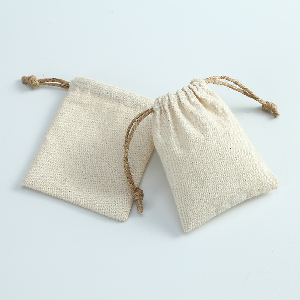 5pcs Bulk Cotton Burlap Jewelr - огляд і ціна Jute Bag Packaging